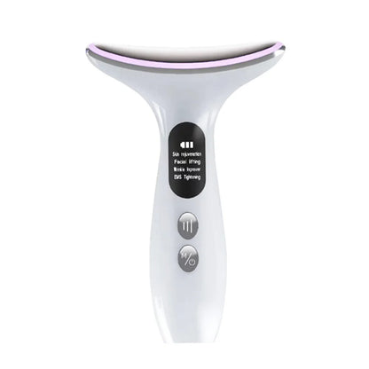 NeckLift V-Line™ – Masajeador Facial y de Cuello con Luz LED