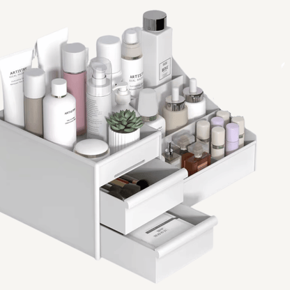 Deskora™ – Organizador de Maquillaje con Cajones y Compartimentos