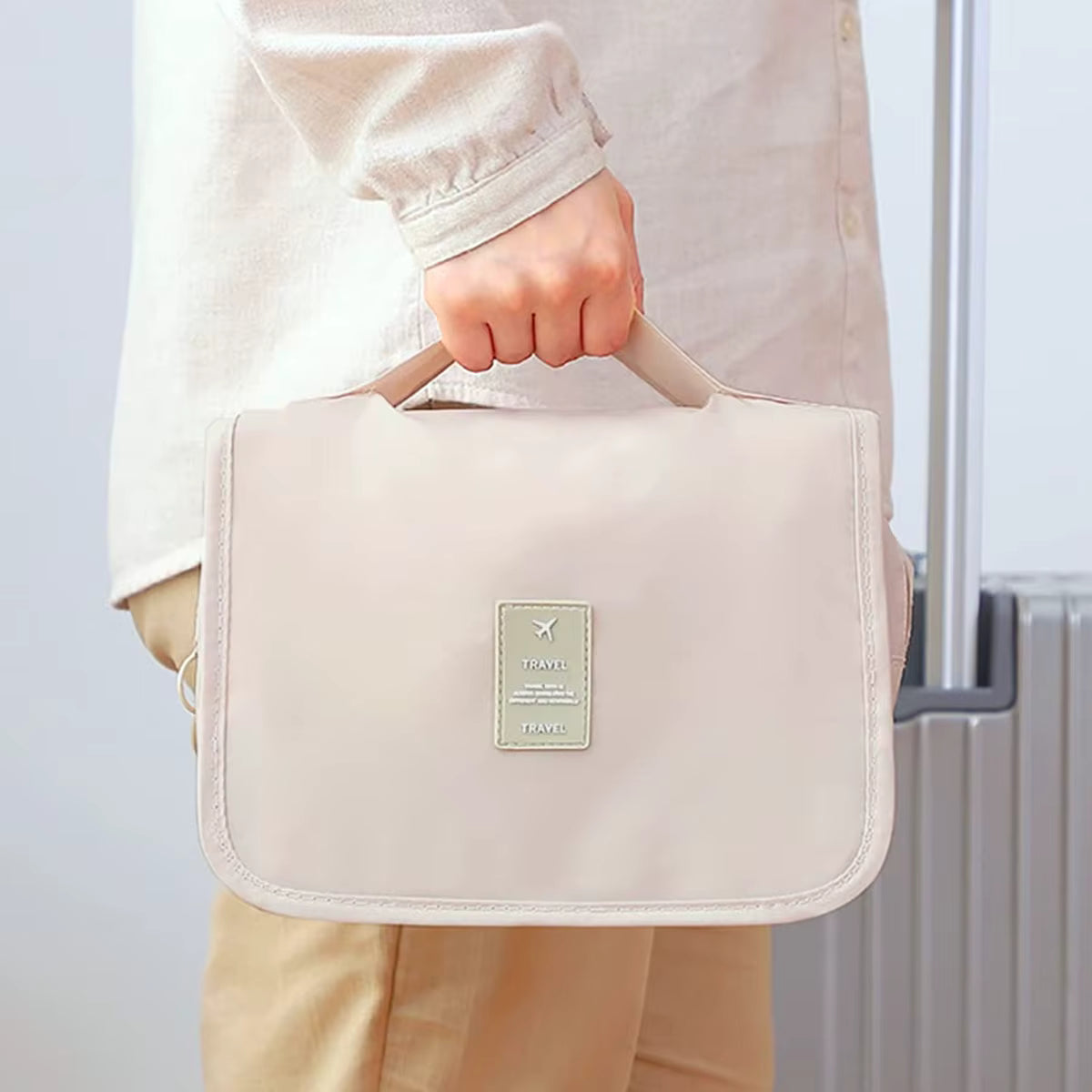 Travelia™ – Neceser de Viaje Colgante con Compartimentos